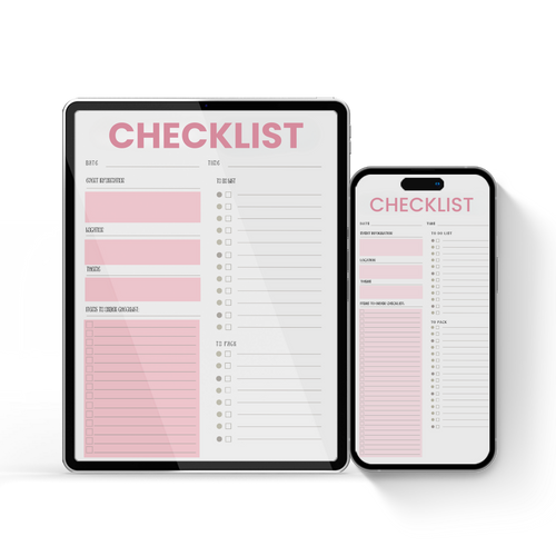Setup & Teardown Checklist